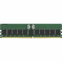 Kingston Module de RAM 48Go DDR5 5600MT/s ECC Registered DIMM - Pour Serveur, Carte mère - 48 Go - DDR5-5600/PC5-44800 DDR5 SDRAM - 5600 MHz Un seul rang Mémoire - CL46 - 1.10 V - ECC - Enregistré - 288 broches - DIMM - À vie Garantie