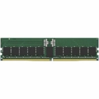 Kingston Module de RAM 48Go DDR5 SDRAM - 48 Go - DDR5-5600/PC5-44800 DDR5 SDRAM - 5600 MHz Un seul rang Mémoire - CL46 - 1.10 V - ECC sur matrice - Enregistré - 288 broches - DIMM - À vie Garantie