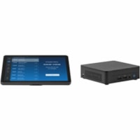 Logitech BASE Zoom Room (no AV) with Tap + ASUS NUC - For Video Conferencing, Meeting Room - 2 x HDMI Out - USB