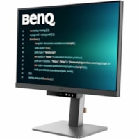 Moniteur LED RD240Q 24 po Classe WQXGA - 16:10 BenQ - 24,1 po Visible - Technologie IPS - LED Rétroéclairage - 2560 x 1600 - 1,07 milliard de couleurs - 300 cd/m² - 5 ms - Hauts-Parleurs - HDMI - DisplayPort - Concentrateur USB