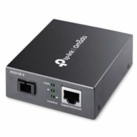 Émetteur-récepteur/Convertisseur de média FC311B-2 TP-Link - 1 x Réseasu (RJ-45) - 1 x Ports SC - Fonction DuplexPort SC - Mode simple (Single-Mode) - 0,05 mil (0 mm), 0,06 mil (0 mm) Fibre - Gigabit Ethernet - 10/100/1000Base-T, 100Base-TX, 1000Base-TX - 1000 Mbit/s - 2 km - St