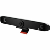 Poly Studio V52 USB Video Bar - For Meeting Room, Video Conferencing - 3840 x 2160 Video (Live) - 4K UHD - 60 fps - 1 x Network (RJ-45) - 1 x HDMI In - 2 x HDMI Out - USB - Gigabit Ethernet - Wireless LAN - Internal Speaker(s)