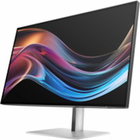 HP 727pk 27" Class 4K UHD LCD Monitor - 16:9 - Natural Silver - 27" Viewable - In-plane Switching (IPS) Black Technology - 3840 x 2160 - 1.07 Billion Colors - 400 cd/m² - 5 ms - 60 Hz Refresh Rate - HDMI - DisplayPort - KVM Switch, USB Hub