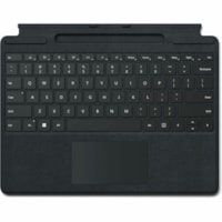 Microsoft Surface Pro Signature Keyboard - Media Control, Screen Brightness, CoPilot Hot Key(s) - French - Tablet - TouchPad - Alcantara - Mechanical Keyswitch - Black