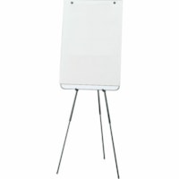 Quartet Dry Erase Board Easel - 24" (2 ft) Width x 36" (3 ft) Height - White Surface - Black Plastic Frame - Black Stand - Contour - Lightweight, Adjustable Height