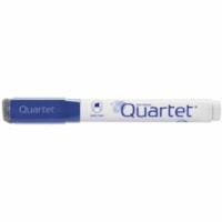 Quartet Classic Dry Erase Marker - Chisel Marker Point - Blue Ink - White, Blue Barrel - 12 / Box