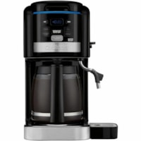 Machine à café Coffee Plus CHW-16C Programmable - Noir, Acier inoxydable Cuisinart - Programmable - Filtre à eau - 1.09 L - 12 Tasse(s) - Multi-doses - Minuterie - Noir, Acier inoxydable - Plastique Corps - Ver Carafe - Charbon Filtre