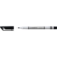 Schwan-STABILO Sensor Porous Point Pen - 0.8 mm (0.03") Pen Point - Black Ink - Water Based - 10 / Pack