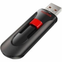 SanDisk Cruzer Glide 32GB USB 2.0 Flash Drive - 32 GB - USB 2.0 - Black, Red - 5 Year Warranty - 1