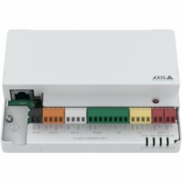 AXIS A9210 Network I/O Relay Module - PoE - Emergency, Gate, Building, Door, Outdoor - Steel - White