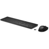 HP 655 Keyboard & Mouse - USB Type A Plunger Wireless Keyboard - English (Canada), English (US) - USB Type A Wireless Mouse - Mute, Dictation, Emoji Hot Key(s) - Symmetrical - AA, AAA - Compatible with Mobile Workstation, Desktop Computer, Notebook for PC