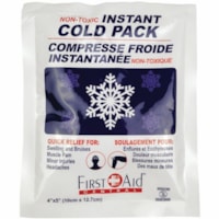 First Aid Central Cold Pack - 1 x Piece(s) - 5" (127 mm) Height x 4" (101.60 mm) Width - 1 / Unit