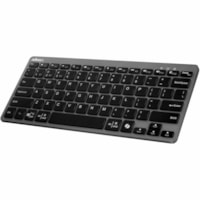 Adesso EasyTouch 7000 Keyboard - Wireless Connectivity - Bluetooth - 5 - 30 ft (9144 mm) - 78 Key(s) - CoPilot, My Computer, Back, Forward, Search, Email, Play/Pause, Stop, Previous Track, Next Track, Volume Up, ... Hot Key(s) - Windows, Mac OS, Linux - English (US) - Computer, Desktop Computer, Mob