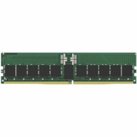 Kingston 32GB DDR5 SDRAM Memory Module - For Server, Motherboard, Computer - 32 GB - DDR5-5600/PC5-44800 DDR5 SDRAM - 5600 MHz Dual-rank Memory - CL46 - 1.10 V - ECC - Registered - 288-pin - DIMM