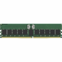 Kingston 32GB DDR5 SDRAM Memory Module - For Server - 32 GB - DDR5-5600/PC5-44800 DDR5 SDRAM - 5600 MHz Dual-rank Memory - CL46 - 1.10 V - ECC - Registered - 288-pin - DIMM