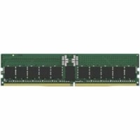 Kingston 32GB DDR5 SDRAM Memory Module - For Server, Motherboard, Computer - 32 GB - DDR5-4800/PC5-38400 DDR5 SDRAM - 4800 MHz Single-rank Memory - CL40 - 1.10 V - ECC - Registered - 288-pin - DIMM