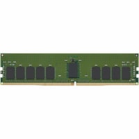 Kingston 32GB DDR4 SDRAM Memory Module - For Server, Computer, Desktop PC - 32 GB - DDR4-3200/PC4-25600 DDR4 SDRAM - 3200 MHz Dual-rank Memory - CL22 - 1.20 V - ECC - Registered - 288-pin - DIMM