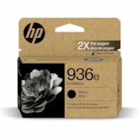 HP EvoMore 936e Original Standard Yield Inkjet Ink Cartridge - Black - 1 Each - 2500 Pages