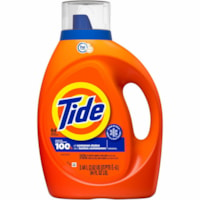 Tide Liquid Laundry Detergent - For Laundry, Washing Machine - Liquid - 84 fl oz (2.6 quart) - Original Scent - Phosphate-free - Orange - 1 Bottle