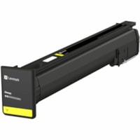 Lexmark Original Laser Toner Cartridge - Box - Return Program - Yellow - 1 / Each - 46900 Pages