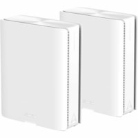 Routeur sans fil ZenWiFi BQ16 Pro(W-2-PK) Wi-Fi 7 IEEE 802.11 a/b/g/n/ac/ax/be Ethernet Asus - Quadri bande - 2,40 GHz Bande ISM - 5 GHz Bande UNII - 12 x Antenne(12 xInterne) - 3,66 Go/s Vitesse sans fil - 3 x Port réseau - 2 x Port Broadbandband - USB - 10 Gigabit Ethernet - VPN compatible