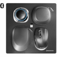 3Dconnexion SpaceMouse Wireless Kit 2 w BT - Wireless Bluetooth/RF Mouse - 7 Button - Scroll Wheel - Compatible with PC, Mac