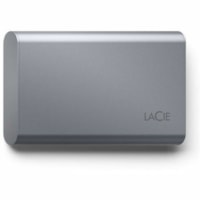 LaCie 1 TB Solid State Drive - External - Space Gray - Computer Device Supported - USB 3.0 Type C, USB 3.2 (Gen 1) - 256-bit AES Encryption Standard