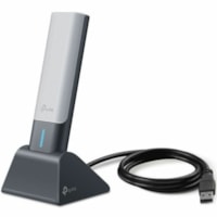 TP-Link Archer TX50UH IEEE 802.11 a/b/g/n/ac/ax Dual Band Wi-Fi Adapter for Desktop Computer - USB 3.0 - 2.91 Gbit/s - 2.40 GHz ISM - 5 GHz UNII - External