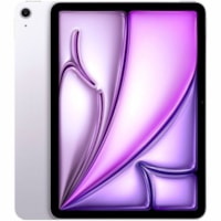 Apple iPad Air (6th Generation) Tablet - 13" - Apple M2 - 8 GB - 256 GB Storage - iPadOS 17 - Purple - M2 Octa-core (8 Core) 3.49 GHz - 2732 x 2048 - Liquid Retina Display, In-plane Switching (IPS) Technology, True Tone Technology Display - 12 Megapixel Front Camera - 10 Hours Maximum Battery Run Ti