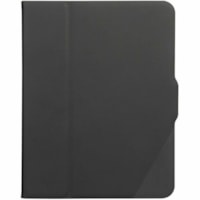 Targus Versavu Slim THZ986GL Carrying Case (Folio) for 11" (279.40 mm) Apple iPad Pro 11 (2024) Tablet - Black - Drop Resistant, Shock Absorbing, Bump Resistant - 0.61" (15.49 mm) Height x 8.06" (204.72 mm) Width x 10.02" (254.51 mm) Depth