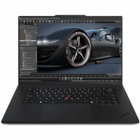 Lenovo ThinkPad P1 Gen 7 21KV001KUS 16" (406.40 mm) Notebook - WUXGA - Intel Core Ultra 7 165H - vPro Technology - Intel Evo Platform - 32 GB - 1 TB SSD - English Keyboard - Black - Intel Chip - 1920 x 1200 - Windows 11 Pro - NVIDIA RTX 1000 Ada Generation with 6 GB - In-plane Switching (IPS) Techno