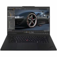 Lenovo ThinkPad P1 Gen 7 21KV0001US 16" Mobile Workstation - WQXGA - Intel Core Ultra 9 185H - vPro Technology - Intel Evo Platform - 32 GB - 1 TB SSD - English Keyboard - Black - Intel Chip - 2560 x 1600 - Windows 11 Pro - NVIDIA GeForce RTX 4070 with 8 GB - In-plane Switching (IPS) Technology - Fr