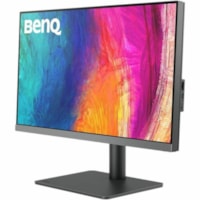 BenQ DesignVue PD2706U 27" Class 4K UHD LED Monitor - 16:9 - Dark Gray - 27" (685.80 mm) Viewable - In-plane Switching (IPS) Technology - LED Backlight - 3840 x 2160 - 1.07 Billion Colors - 400 cd/m² - 5 ms - Speakers - HDMI - DisplayPort - USB Hub, KVM Switch