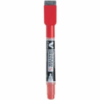 BeGreen V Board Master Dry Erase Marker - 1.3 mm (0.05") Extra Fine Bullet Marker Point - Refillable - Red Ink - 1 Each