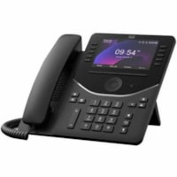 Téléphone IP DP-9861 - Filaire - Avec fil/Sans fil - Bluetooth, Wi-Fi - Bureau - Noir charbon Cisco - 10 x Ligne Totale - VoIP - 5 po (127 mm) LCD - IEEE 802.11a/b/g/n/ac - 2 x Réseasu (RJ-45) - PoE Ports