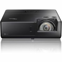 Optoma ZK608TST 3D Short Throw DLP Projector - 16:9 - Black - High Dynamic Range (HDR) - Front - 2160p - 30000 Hour Normal Mode - 300,000:1 - 6000 lm - HDMI - USB - Network (RJ-45) - Large Venue, Class Room, Lecture Hall, Museum, Houses of Worship, Digital Signage