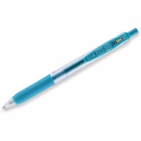 Zebra Pen Sarasa Clip Gel Pen - 0.5 mm (0.02") Fine Pen Point - Retractable - Cobalt Blue Ink - Water Based, Pigment-based, Gel-based - Translucent, Blue Barrel - 1 Each