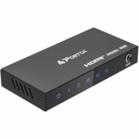 BTI HDMI Splitter - 30 Hz to 30 Hz - 3840 × 2160 - Television, Projector, Monitor - 1 x HDMI In - 2 x HDMI Out - Aluminum