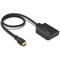 BTI HDMI Splitter - 30 Hz to 30 Hz - 3840 × 2160 - Blu-ray Player - 1 x HDMI In - 2 x HDMI Out