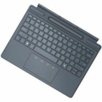 Dell Collaboration Keyboard - Pogo Pin Interface - CoPilot Hot Key(s) - English (US) - Tablet, Stylus - TouchPad, ClickPad - Aluminium - Membrane/Scissor Keyswitch - River Solid Light