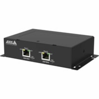 AXIS TU8010 PoE Extender 2-port - 1 x RJ-45 Input Port(s) - 2 x RJ-45 Output Port(s) - 90 W - Black