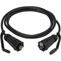 Tripp Lite series A200-010-IND Coaxial Audio/Video Cable - 10 ft (3.05 m) Coaxial A/V Cable for Audio/Video Device, Satellite Box - First End: 1 x F-Type Audio/Video - Male - Second End: 1 x F-Type Audio/Video - Male - Nickel Plated Connector - Gold Plated Contact - FT2 - 18 AWG - Black