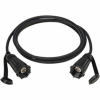 Tripp Lite series A200-010-BNC Coaxial Audio/Video Cable - 10 ft (3.05 m) Coaxial A/V Cable for Satellite Box, Audio/Video Device - First End: 1 x BNC Audio/Video- Male - Second End: 1 x BNC Audio/Video- Male - Nickel Plated Connector - Gold Plated Contact - FT2 - 18 AWG - Black