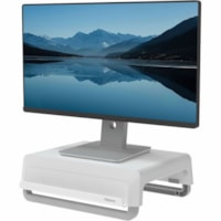 Fellowes Breyta Monitor Stand - White - For Monitor