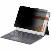 Filtre d'écran de confidentialité pour Surface Go, Surface Go 2, Surface Go 3 Plastique Résistant aux rayures - Noir - 1 StarTech.com - Pour 12,4 po (314,96 mm) LCD Tablette - 3:2 - Résistant aux rayures, Résistant aux empreintes - Plastique - Résistant aux 