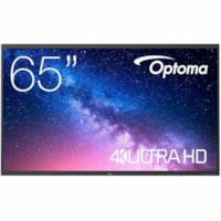 Écran de collaboration Creative Touch 5653RK 65 po 4K UHD LCD Optoma - 65 po LCD - 8 Go - infrarouge (lrda) - Écran tactile - 3840 x 2160 - Direct LED - 400 cd/m² - 5,000:1 Contraste - 2160p - USB - HDMI - Android 13, Windows 11, Windows 8, Windows 7, Windows XP