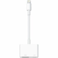 Adaptateur audiovisuel Apple - 1920 x 1080 Supported - Blanc