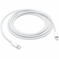 Apple USB-C to Lightning Cable (2 m) - 6.6 ft (2 m) Lightning/USB-C Data Transfer Cable for iPad, Power Adapter, iPod touch, AirPods, AirPods Max, AirPods Pro, iPod nano, Mac mini, Mac Pro, Mac Studio, iMac Pro, ... - First End: 1 x USB Type C - Male - Second End: 1 x Lightning - Male - MFI