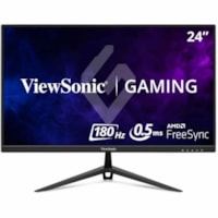 ViewSonic VX2428A 24" (609.60 mm) Class Full HD Gaming LED Monitor - 16:9 - Black - 23.8" (604.52 mm) Viewable - SuperClear IPS - LED Backlight - 1920 x 1080 - 16.7 Million Colors - FreeSync - 250 cd/m² - 500 µs - HDMI - DisplayPort