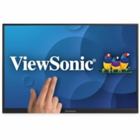 ViewSonic TD1656-2K 16" (406.40 mm) Class LED Touchscreen Monitor - 16:10 - 11.60 ms - 16" (406.40 mm) Viewable - Projected Capacitive - 10 Point(s) Multi-touch Screen - 2560 x 1600 - WQXGA - In-plane Switching (IPS) Technology - 16.7 Million Colors - 330 cd/m² - LED Backlight - Speakers - USB 